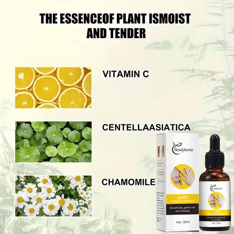 Vitamin C Brightening Body & Face Serum – Plant-Infused, Non-Sticky & Gentle Formula