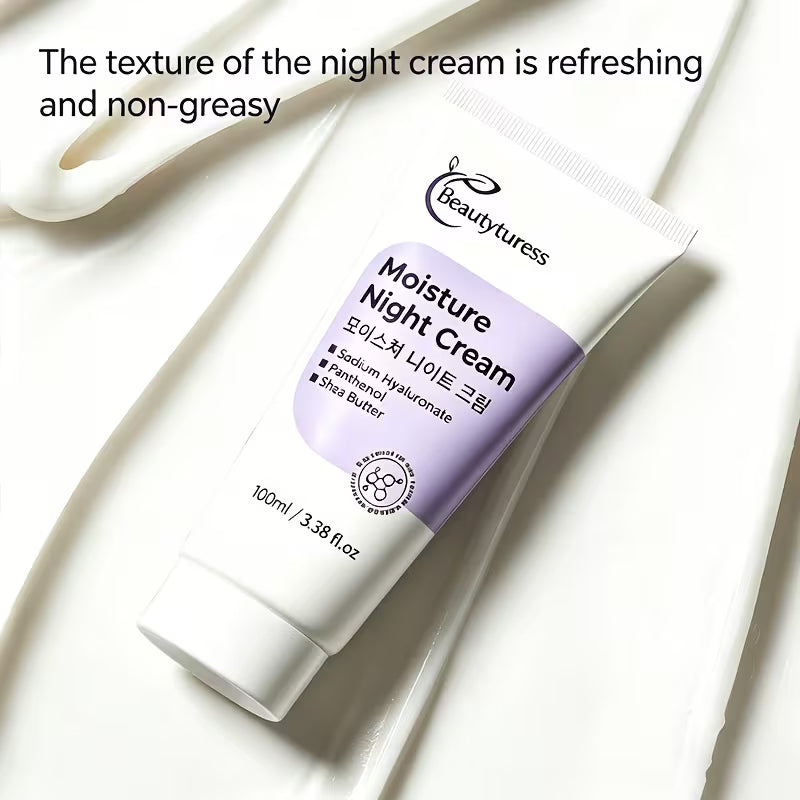 Moisturizing Night Cream with Avocado Butter & Hyaluronic Acid – 100ml