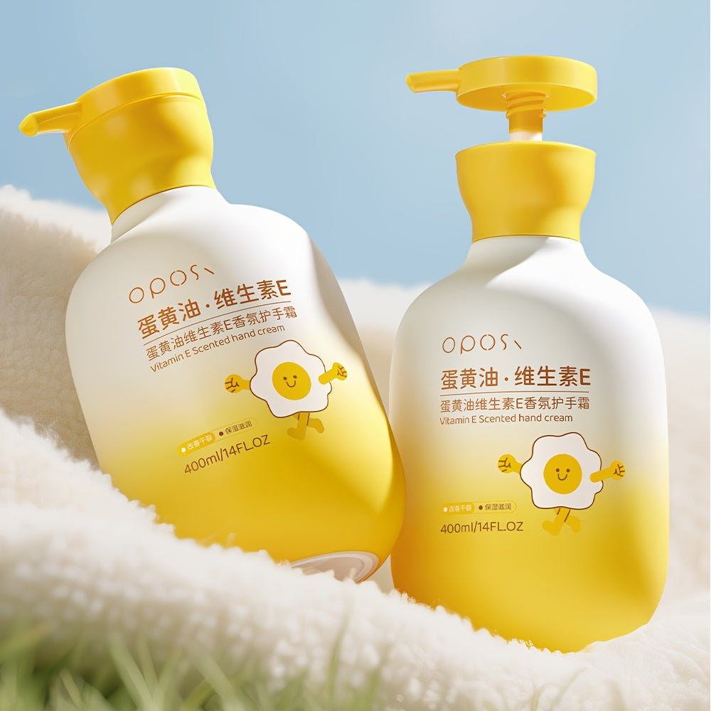 Egg Yolk Oil & Vitamin E Hand Cream — 400ml