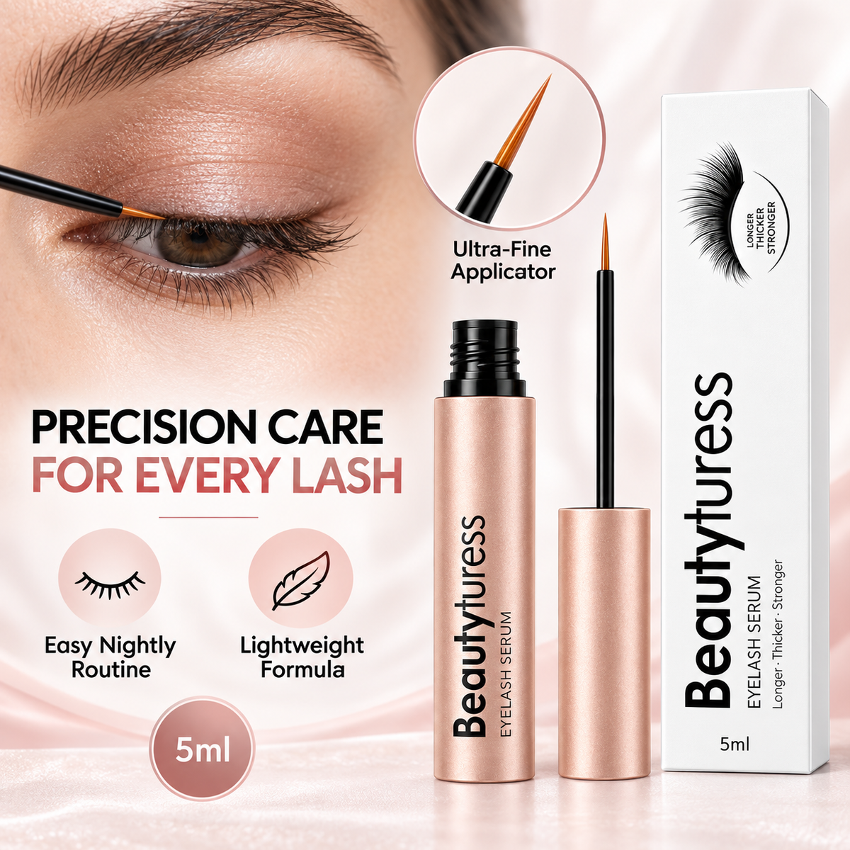 Beautyturess Eyelash Growth Serum 5ml
