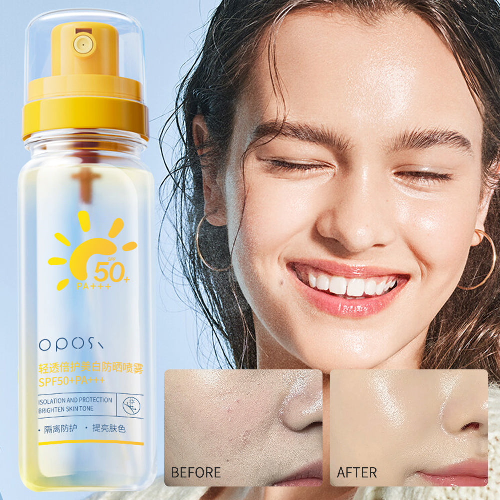 OPPEIS Lightweight Whitening Sunscreen Spray (Transparent Bottle) 100ml