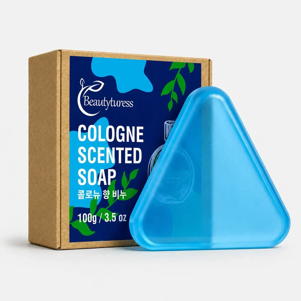 Beautyturess Cologne-Scented Handmade Soap (100g)