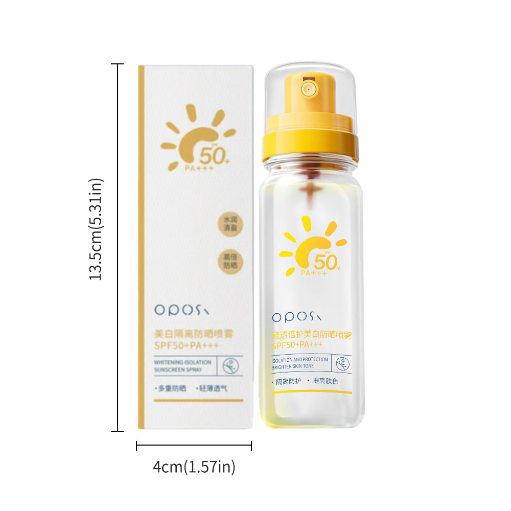 OPPEIS Lightweight Whitening Sunscreen Spray (Transparent Bottle) 100ml