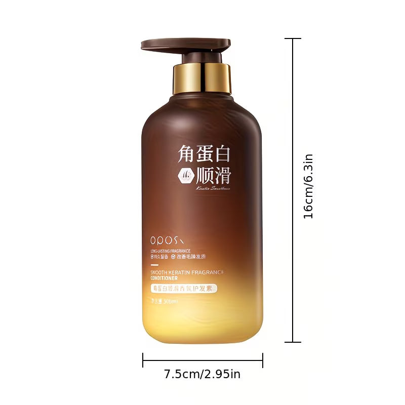 Keratin-Glättung & duftende Pflegespülung — 500ml