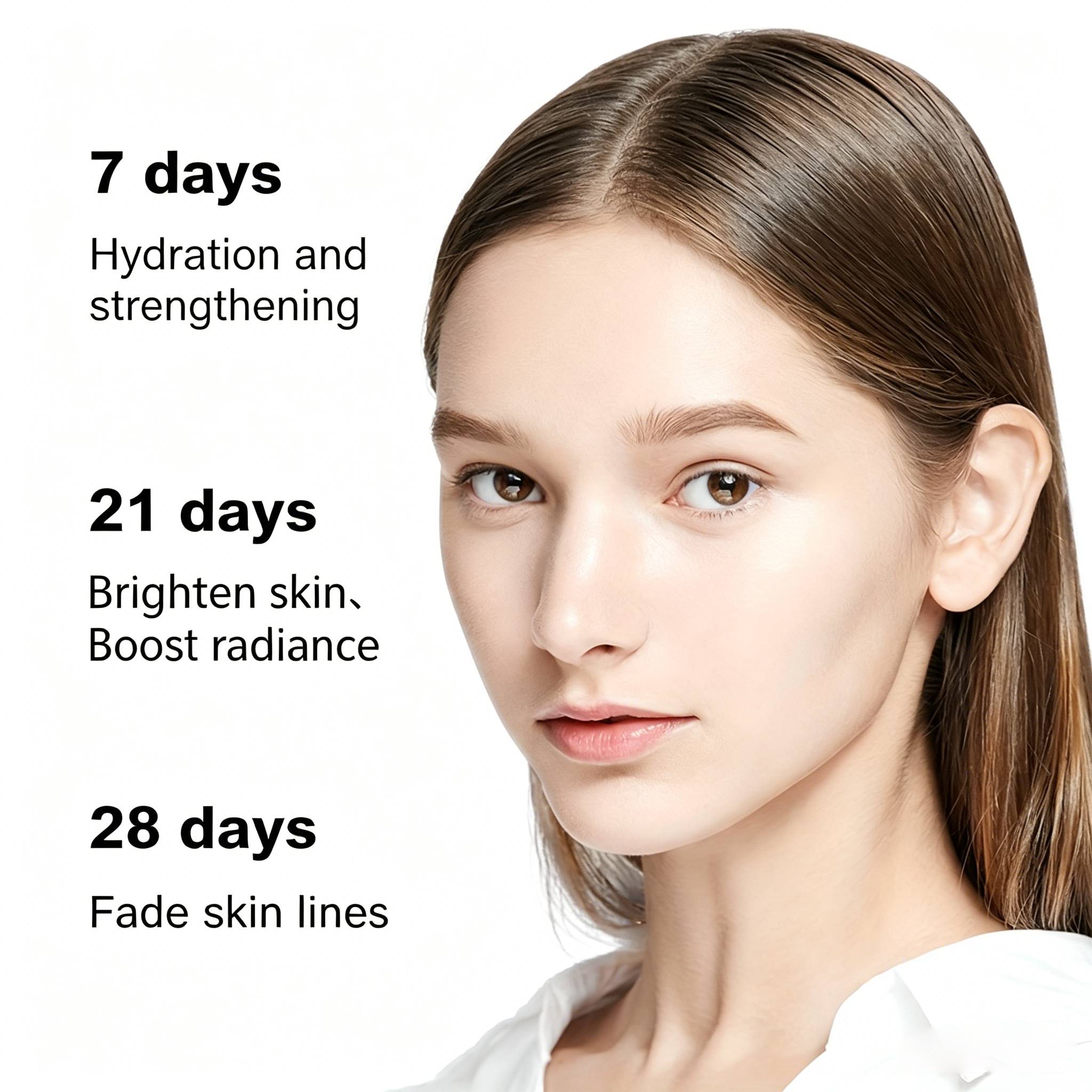 LNFK Luxury Eight-Piece Enzymes Skincare Gift Set -  Collagen & Peptide infused - Anti-wrinkle & Firming Face Skin (Bundle & Save – Same-Day Local Ship)