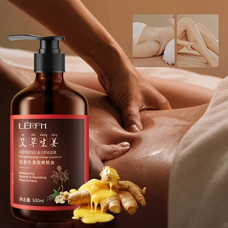Mugwort And Ginger Massage Oil