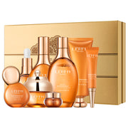 LNFK Luxury Eight-Piece Enzymes Skincare Gift Set -  Collagen & Peptide infused - Anti-wrinkle & Firming Face Skin (Bundle & Save – Same-Day Local Ship)