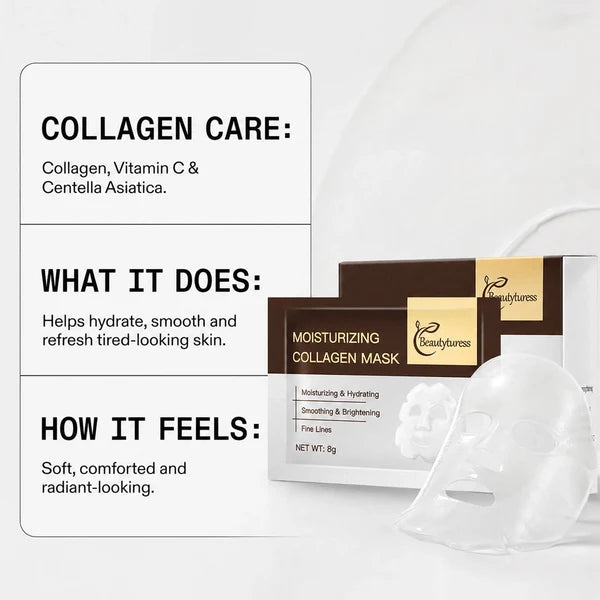 Beautyturess Moisturizing & Hydrating Collagen Mask (8g × 16 sachets)