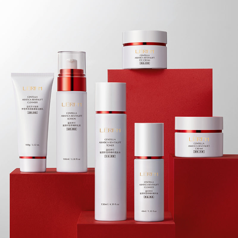 《The Bulk & Buy Store》Revitalizing Centella Asiatica Anti-Wrinkle Firming Six-Piece Set