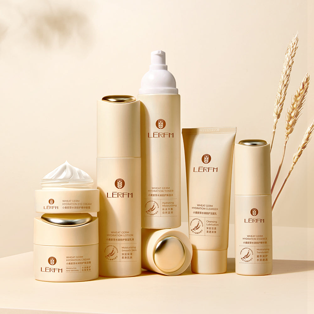 《The Trade & Retail Store》LĒRFM Wheat Germ Hydrating & Protective 6-Piece Set