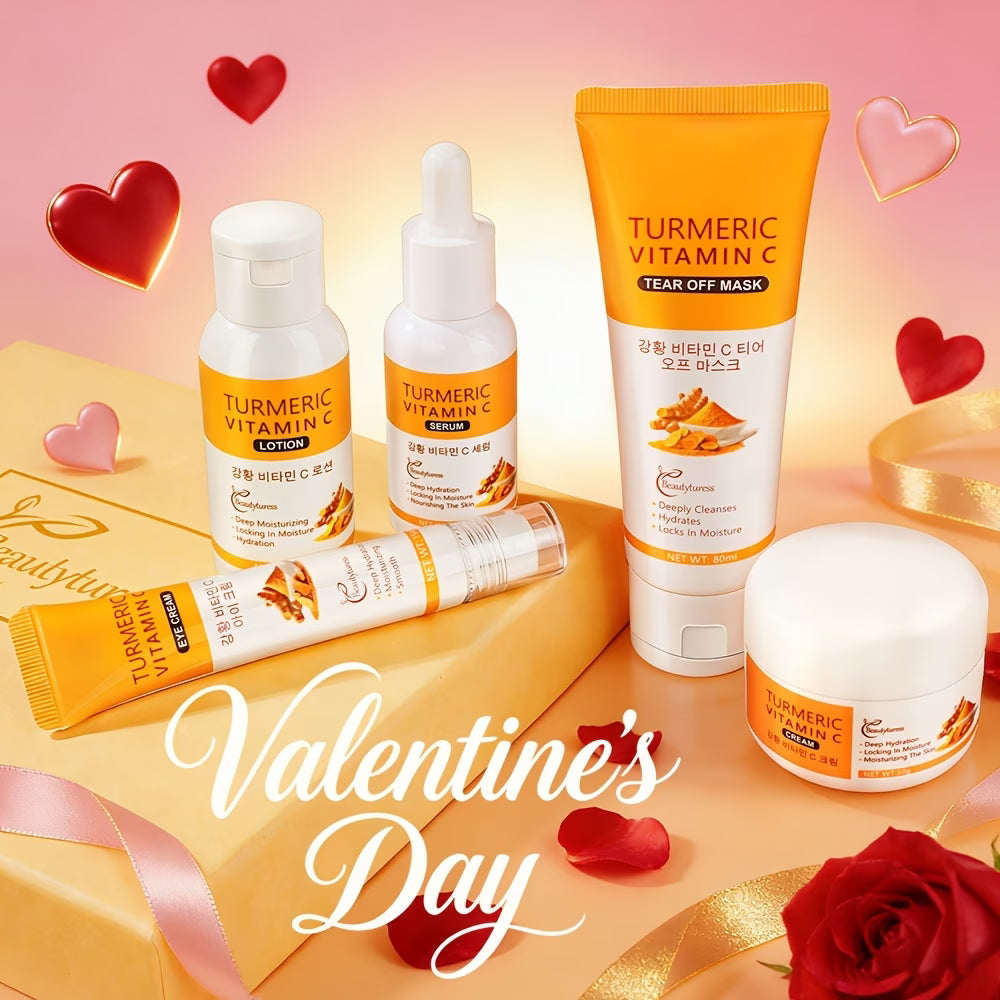 Turmeric & Vitamin C Brightening Travel Skincare Set
