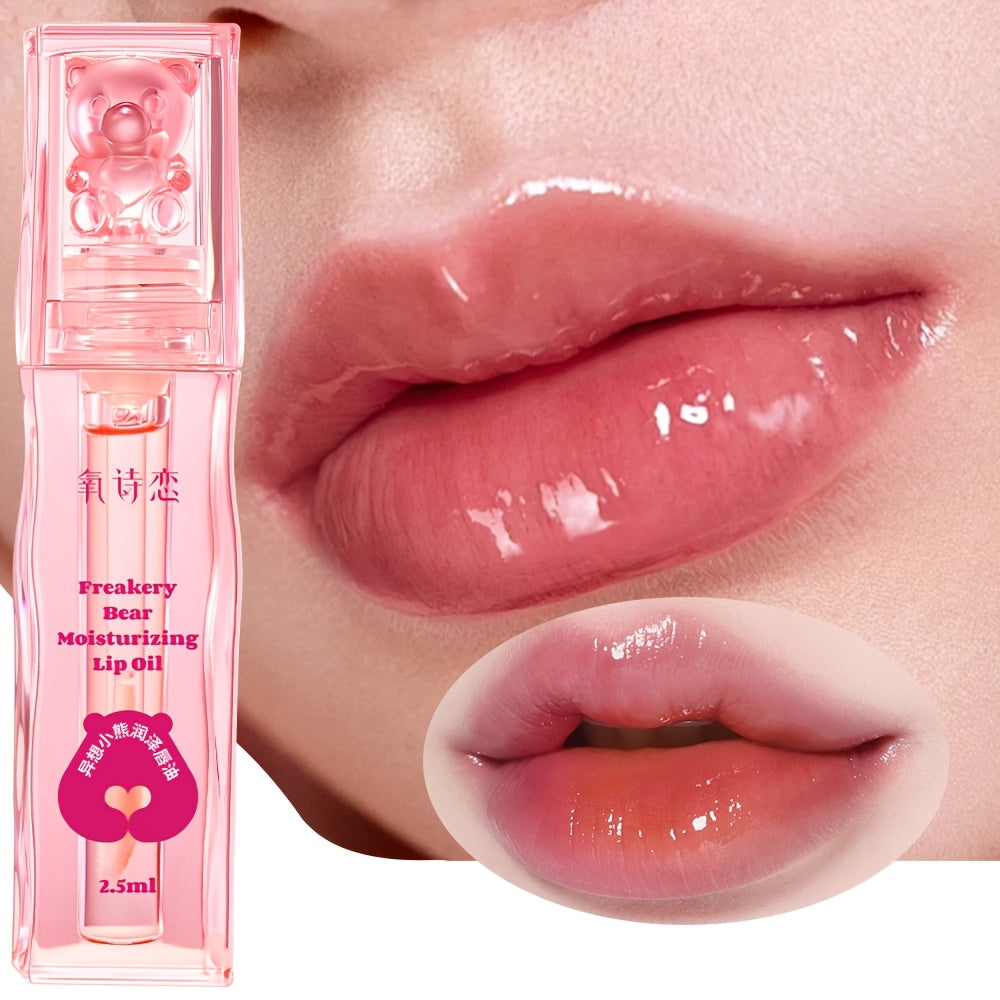 Little Bear Feuchtigkeitsspendendes Lippenöl (Pfirsichduft)