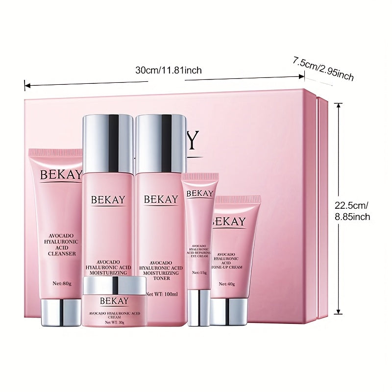 Avocado Revitalizing 6-Piece Set — An Exquisite Gift