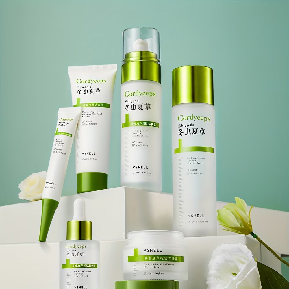Cordyceps Herbal Skincare Gift Set – Hydrating & Moisturising, All Skin Types