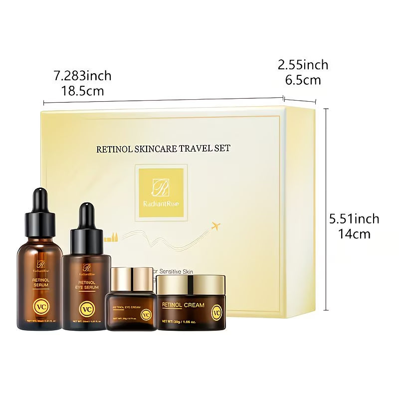4-Piece Travel-Size Facial Skincare Set