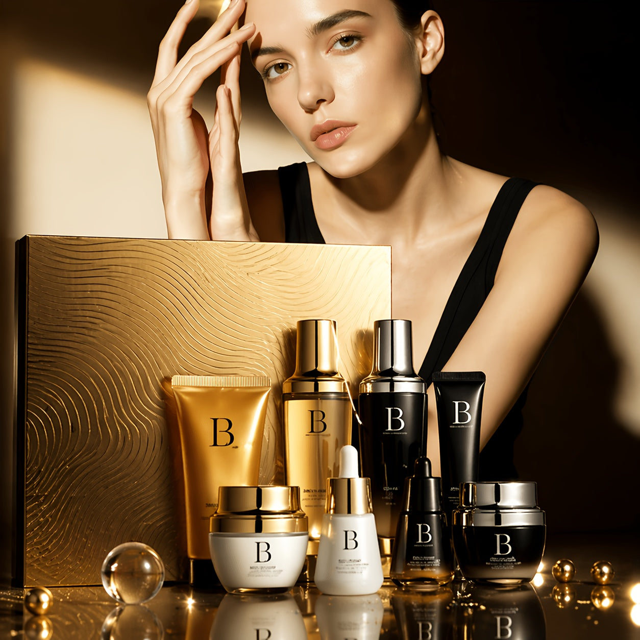Collagen & Pro-Xylane Hydrating Skincare Set – Hypoallergenic Day & Night Face Care for Men & Women
