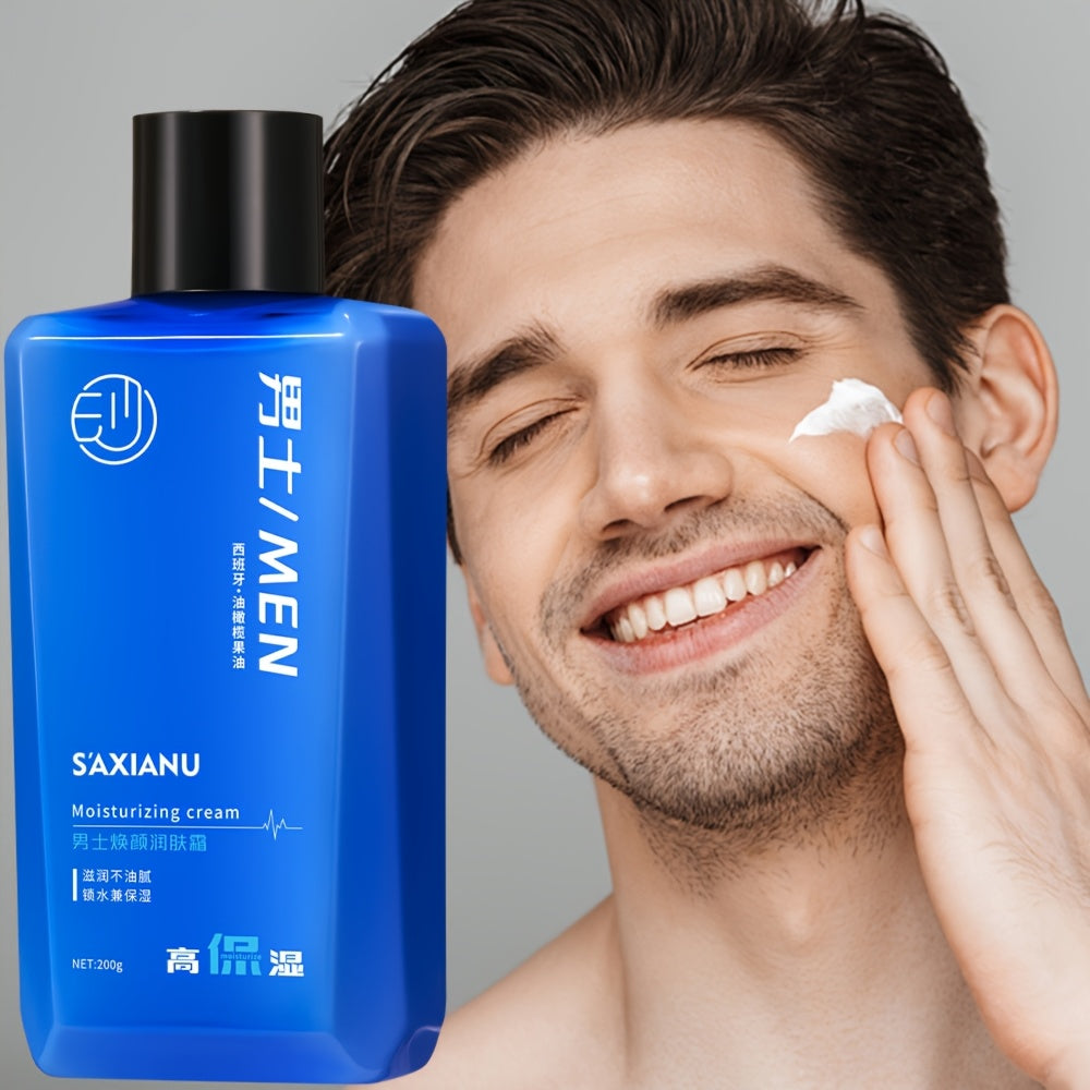 Herren-Feuchtigkeitscreme für das Gesicht, formuliert mit Vitamin C und Niacinamid