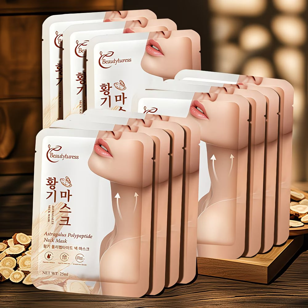 5pcs of Astragalus Peptide Neck Mask