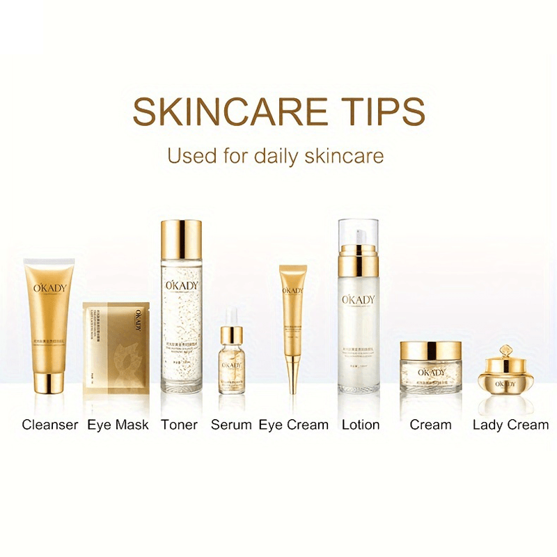 24K Luxury Peptide Light Beige Care Set – 10-Piece Set