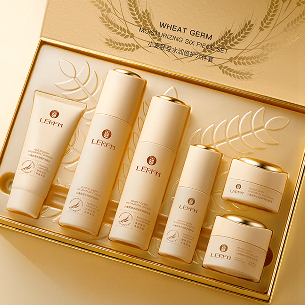 《The Trade & Retail Store》LĒRFM Wheat Germ Hydrating & Protective 6-Piece Set