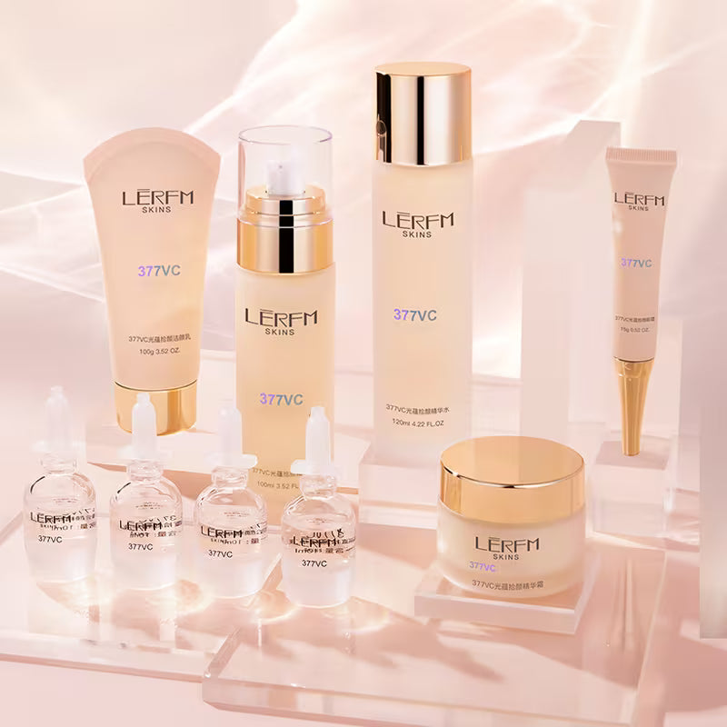 377 6pcs Light Beige Care Set - Contains VC Ingredient