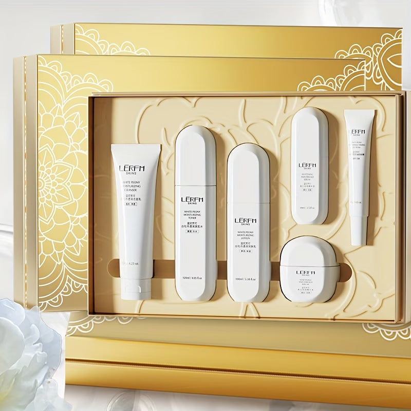 《The Bulk & Buy Store》White Peony Firming Skincare Set with Ginseng