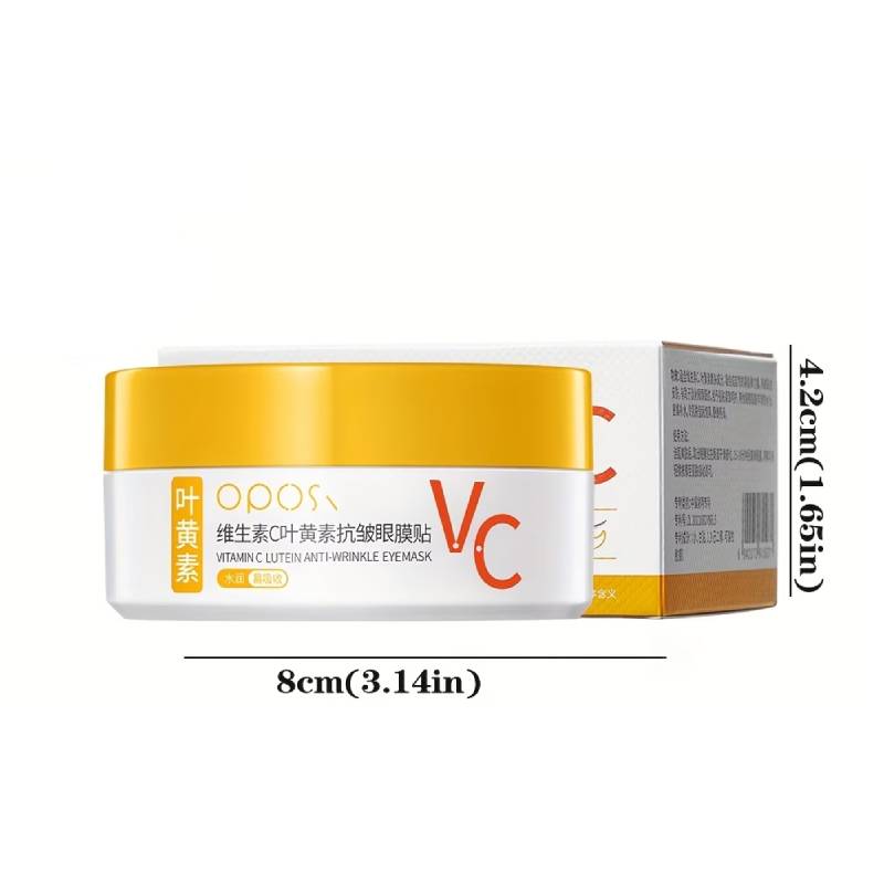 《The Bulk & Buy Store》 Vitamin C Eye Masks - Contains collagen and lutein for daily eye care | Starting from 5 items, as low as £11.75