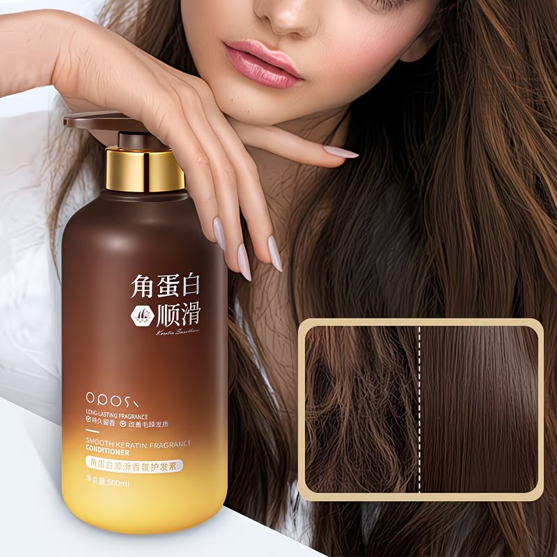 Keratin-Glättung & duftende Pflegespülung — 500ml