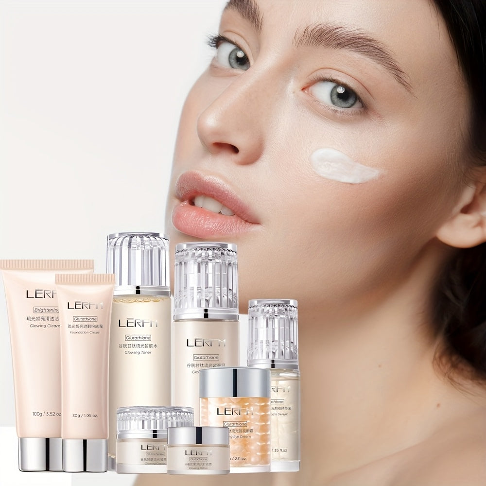 8pcs LNFK Glutathione Hydration Skincare Set