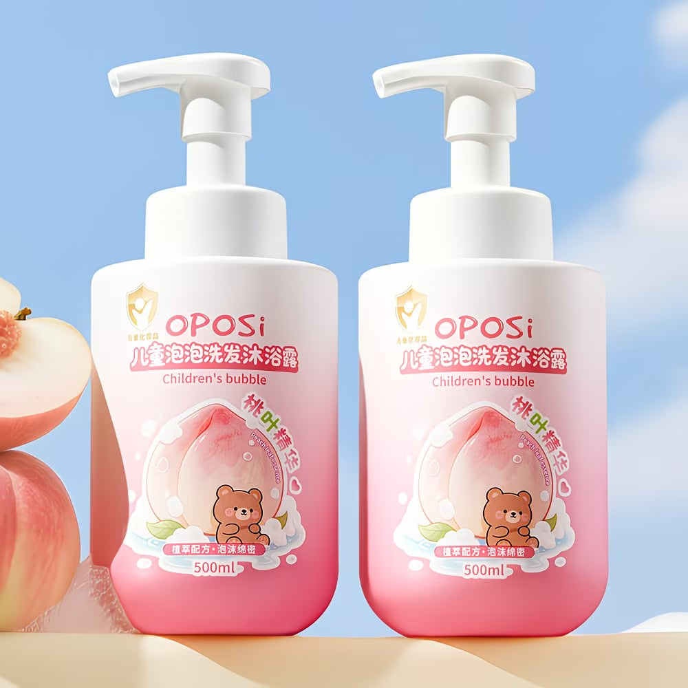 Children's Bubble Shampoo & Body Wash — 500ml
