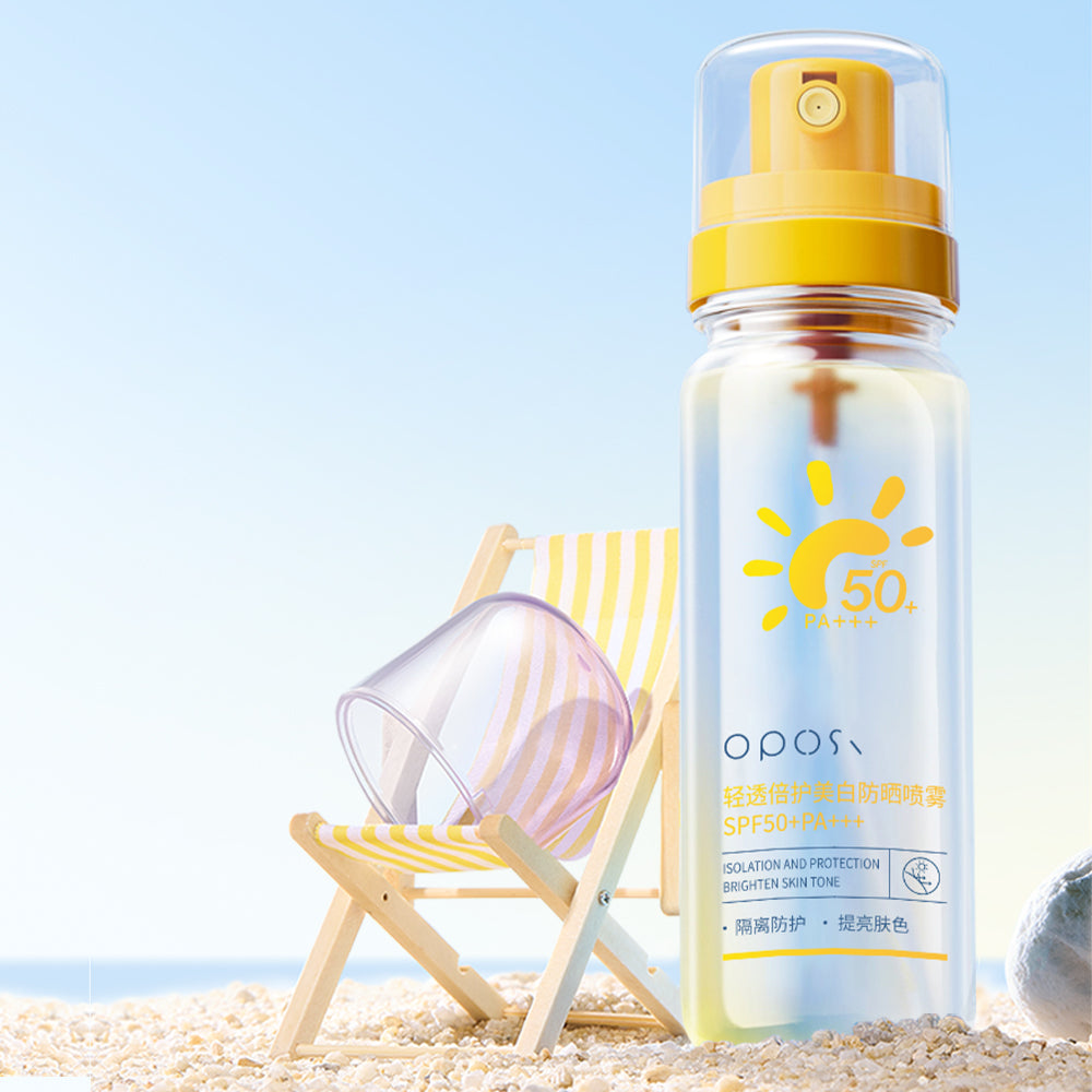 OPPEIS Lightweight Whitening Sunscreen Spray (Transparent Bottle) 100ml