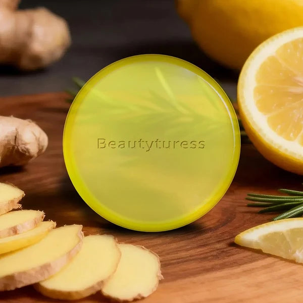 Beautyturess Lemon & Ginger Shampoo Bar (100g)
