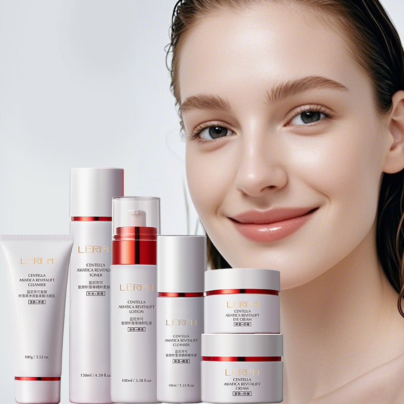 《The Bulk & Buy Store》Revitalizing Centella Asiatica Anti-Wrinkle Firming Six-Piece Set