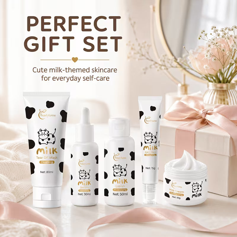 Hypoallergenic Milk Skincare Set
