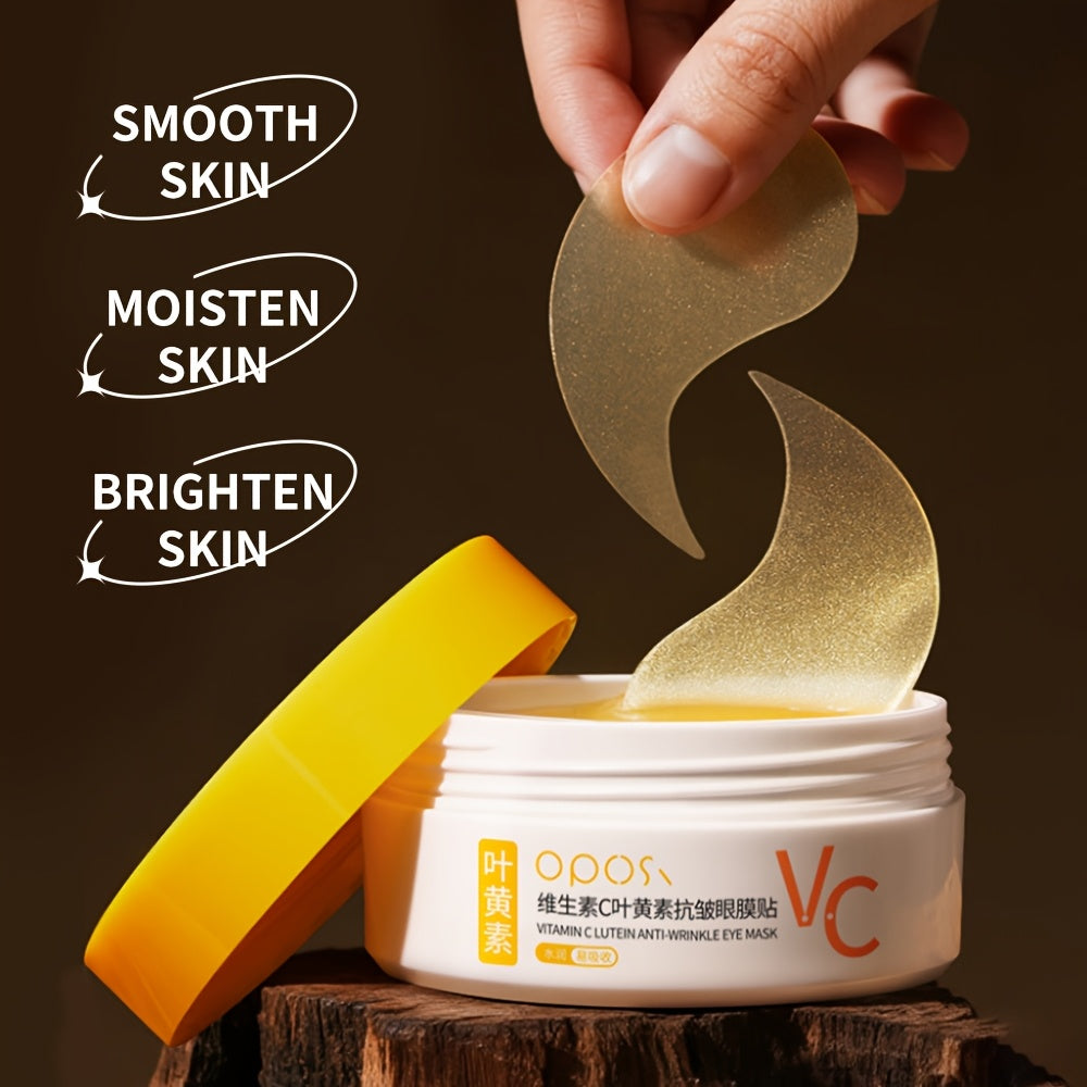 《The Bulk & Buy Store》 Vitamin C Eye Masks - Contains collagen and lutein for daily eye care | Starting from 5 items, as low as £11.75