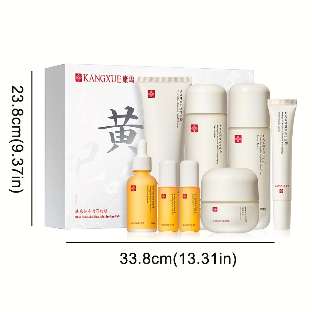 Atractylodes & Peptide Herbal Skincare Set – Hydrating, Brightening & Oil Control