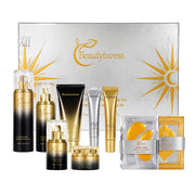 Collagen, Niacinamide & Hyaluronic Acid Luxury Skincare Set – High-End Gift Box