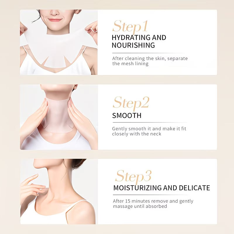 5pcs of Astragalus Peptide Neck Mask