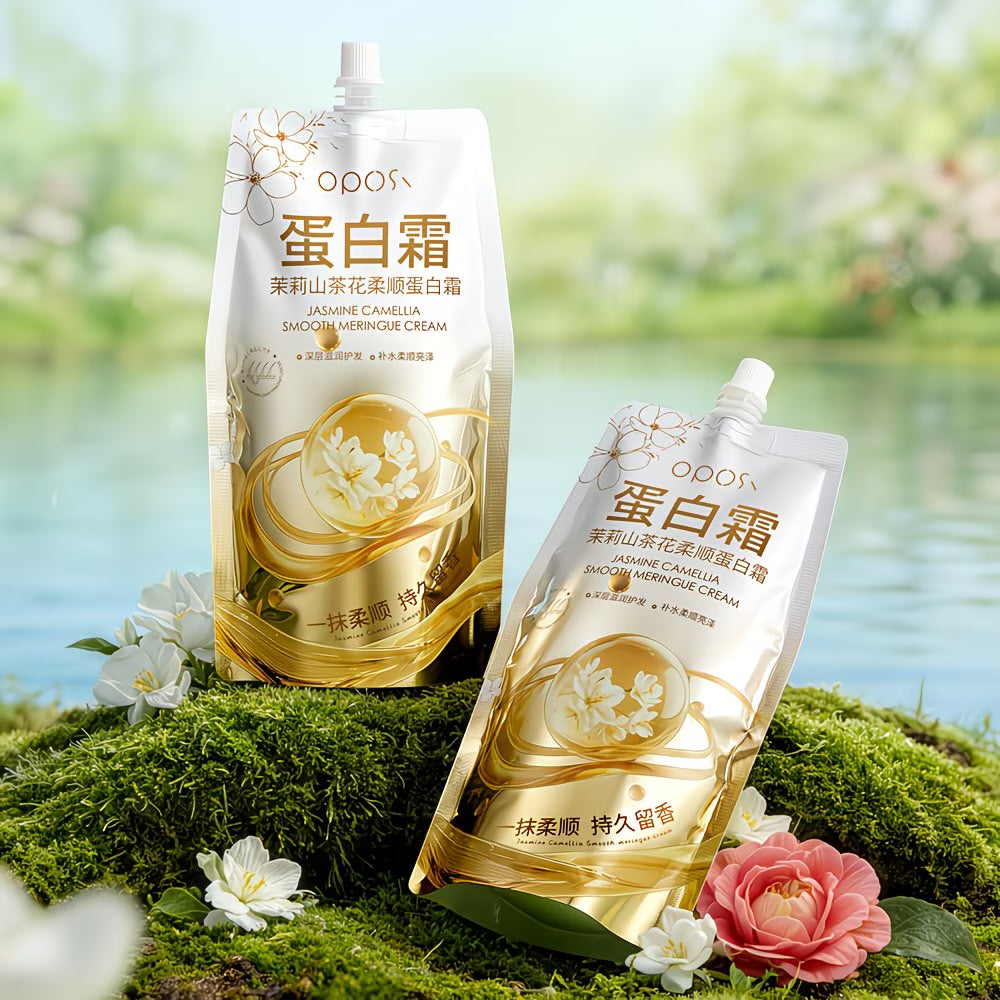 Jasmine & Camellia Keratin Smoothing Hair Mask — 500ml