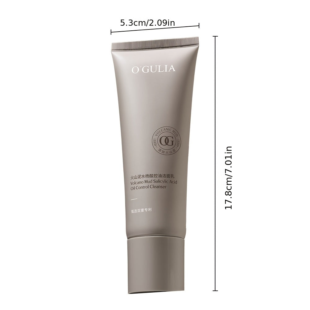Volcanic Mud & Salicylic Acid Oil-Control Cleanser