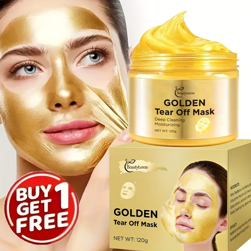 《The Bulk & Buy Store》Buy one get one free - Gold Facial Mask, for daily facial care