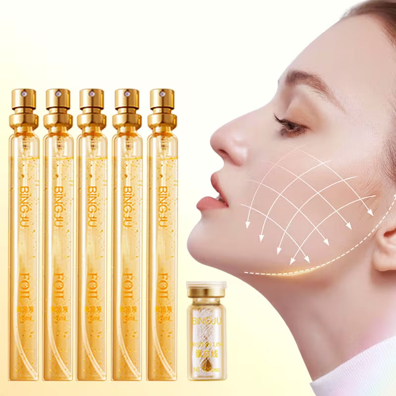 6pcs Snail Skincare Set & 6pcs Luxury Golden Protein Set