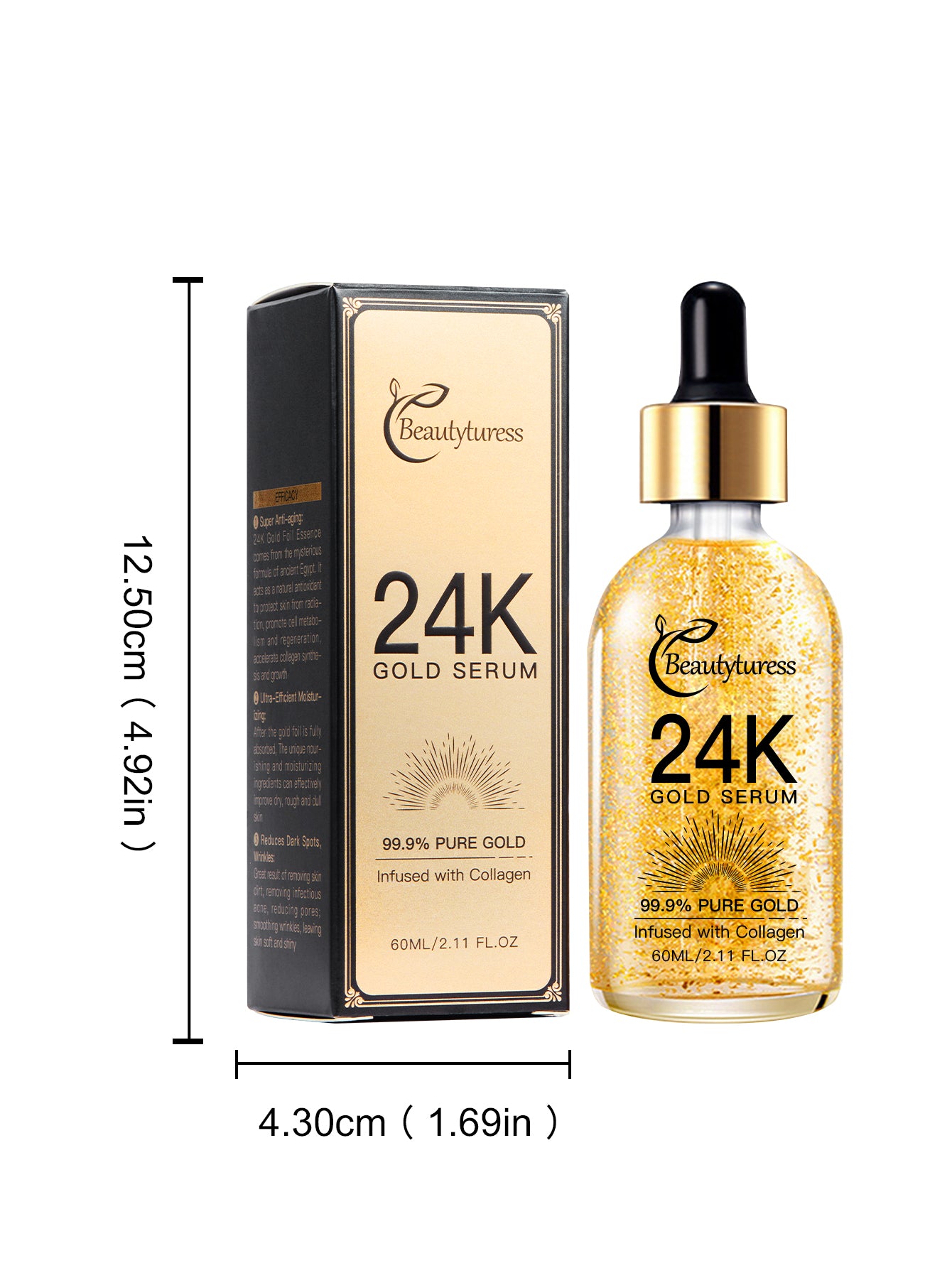 《The Bulk & Buy Store》Beautyturess 24k Gold Serum | Starting from 5 items, as low as £8.50