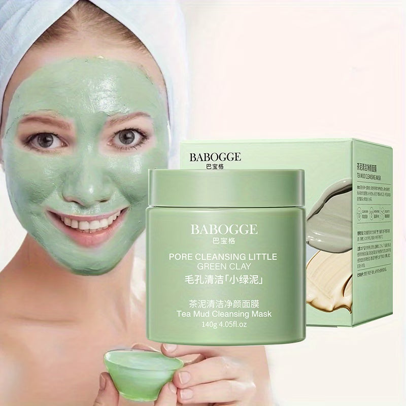 Tea Mud Facial Mask - Thorough Cleansing & Oil Regulation