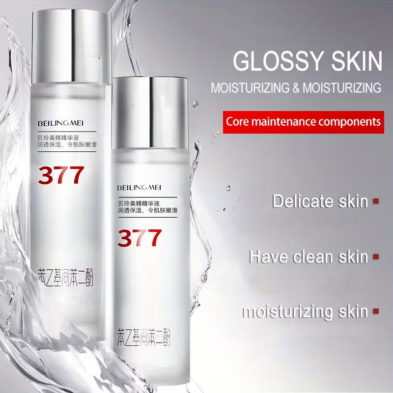 377 Brightening Face Serum with Niacinamide & Vitamin C – Hydrating, Whitening & Hypoallergenic, 4.06 fl oz