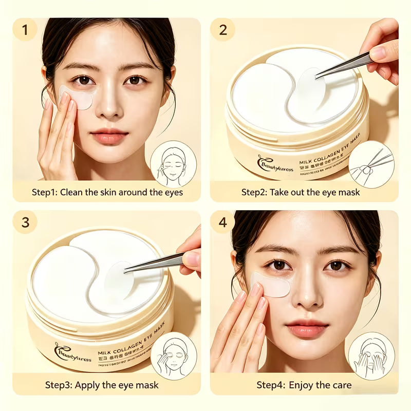 Beautyturess Milk Collagen Eye Masks