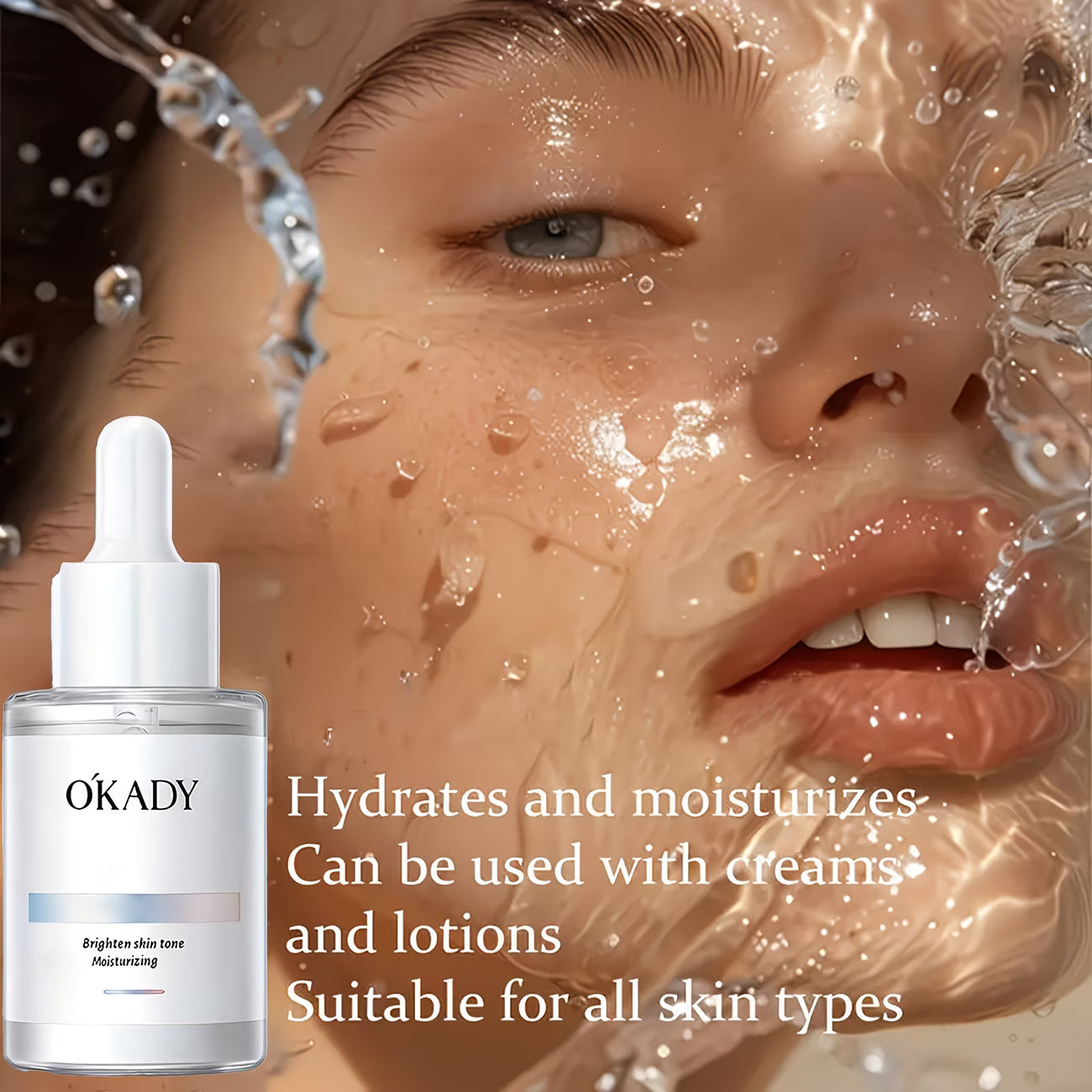 Brightening & Balancing Facial Serum – Fragrance-Free, 30ml