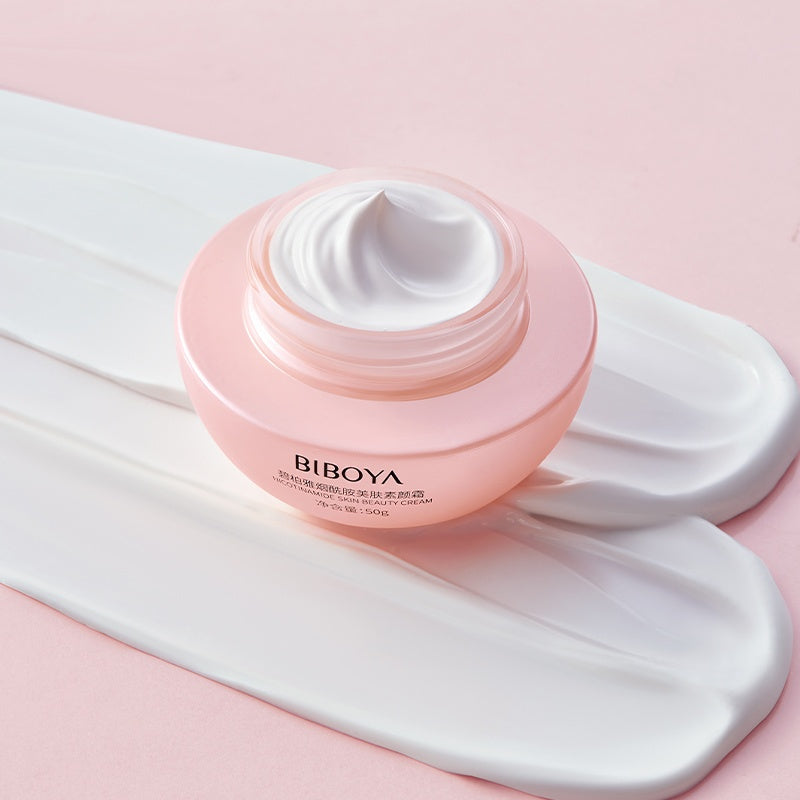 Containers of Niacinamide Bare Face Cream