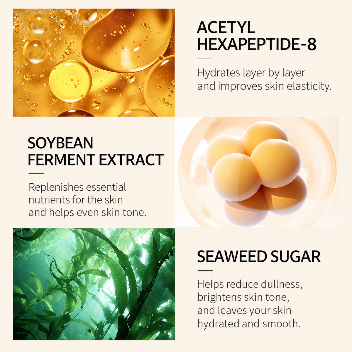 Yiyang Ginseng Peptide Moisturizing Essence Eight-Piece Set