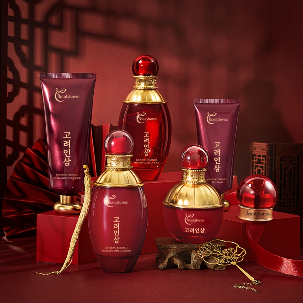 Premium 6-Piece Korean Ginseng Skincare Set